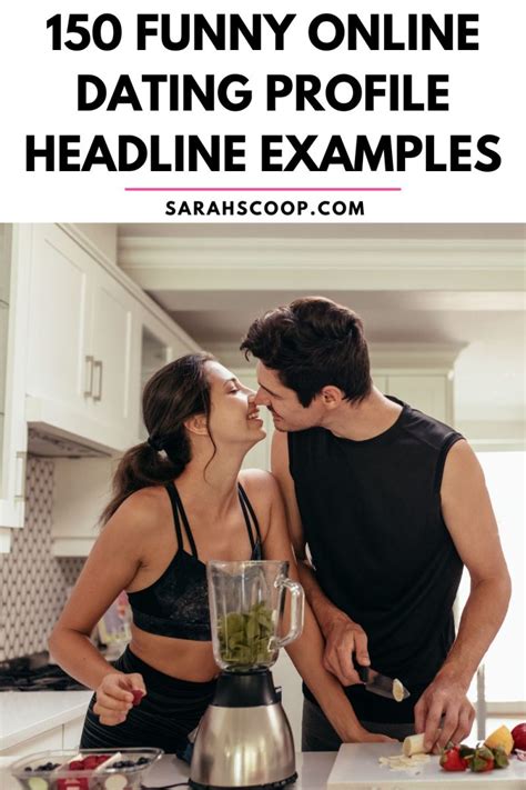Best funny headline for online dating